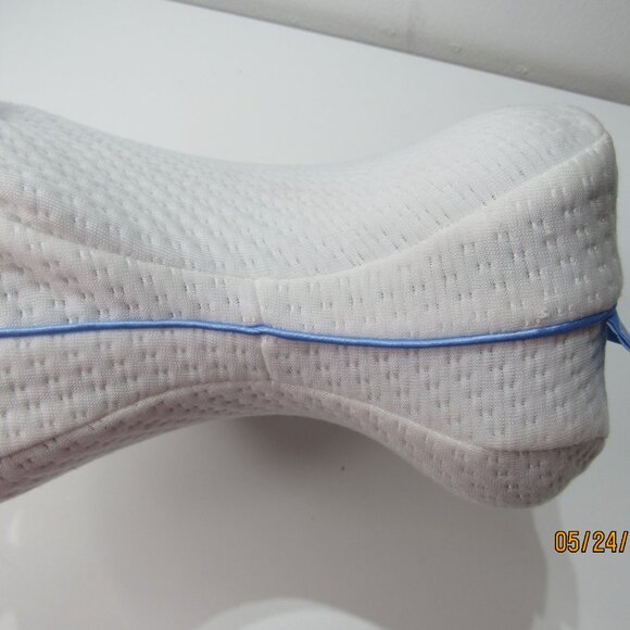 Contour Pillow Legacy Foam Support Pillow Knee Leg Relief Washable - Picture 2 of 5